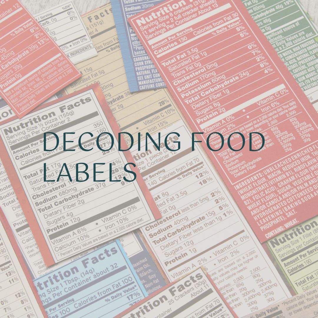 Decoding Food Labels